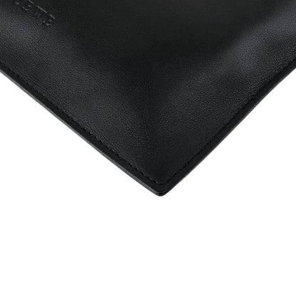 LOEWE Logo Embossed Pouch Black Vintage 2w2ru5