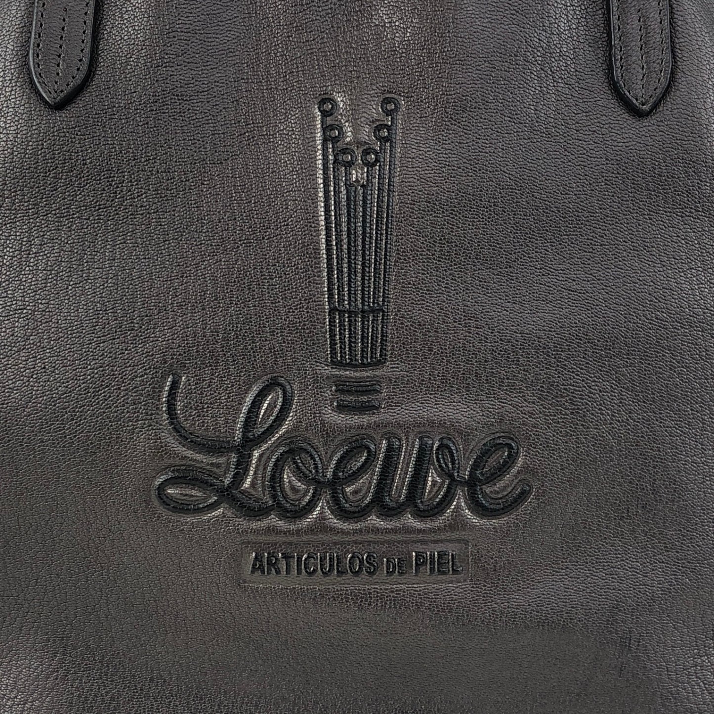 LOEWE Logo Totebag Bronze Vintage s8wfig