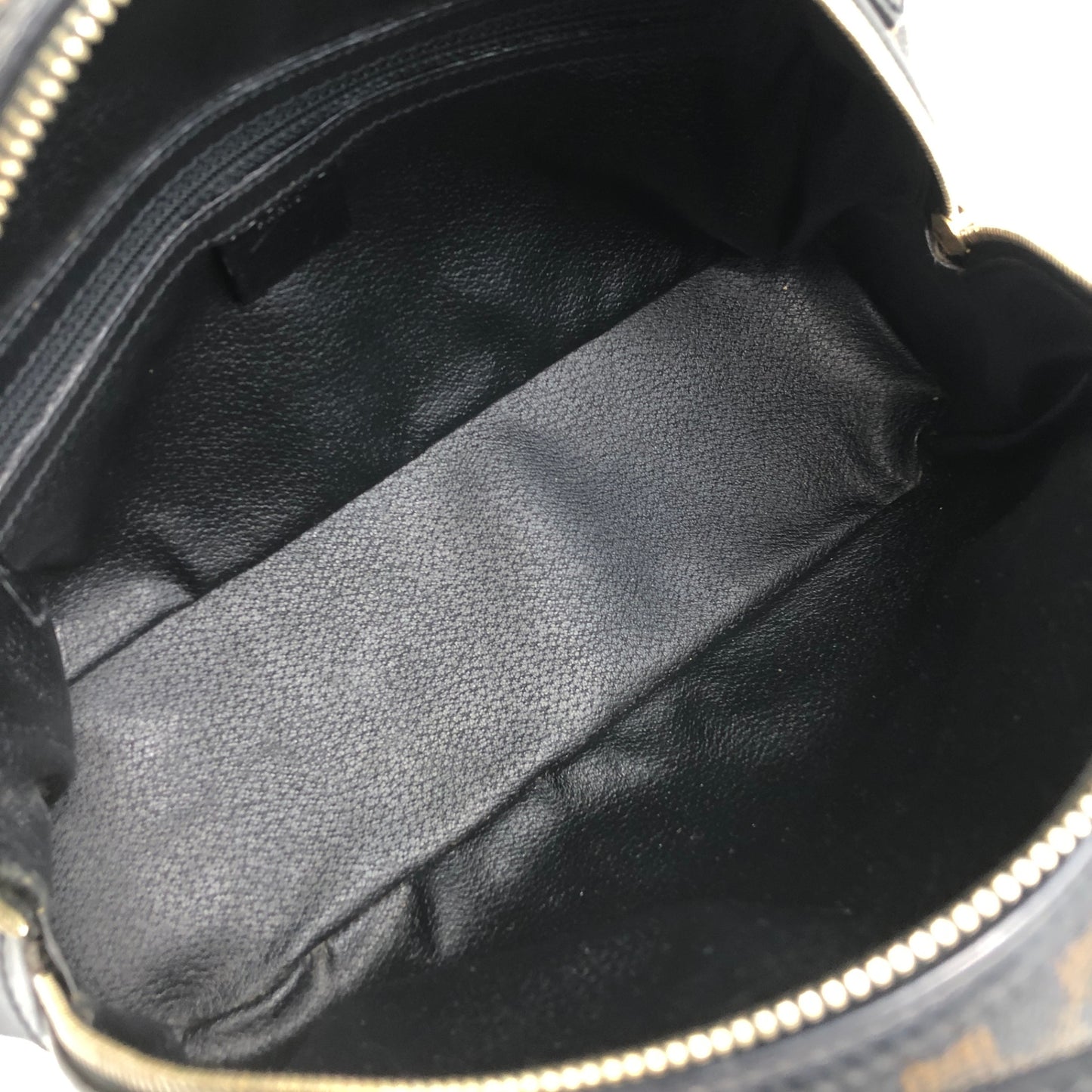 CELINE Macadam Blason Handbag Black Vintage guswt5