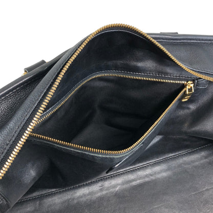 LOEWE Amazona Anagram Small Boston bag Handbag Black Vintage 8itnhz