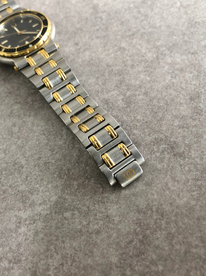 GUCCI Watch Silver×Gold 9700L Vintage vucvja