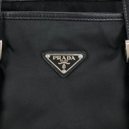 PRADA Tessuto Triangle Logo Totebag Black Vintage ivus2k