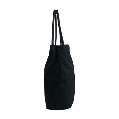 PRADA Triangle Logo Shoulder bag Black Vintage cdactr