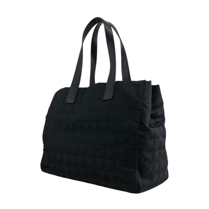 CHANEL New Travel Line Totebag Black Vintage j88xfn
