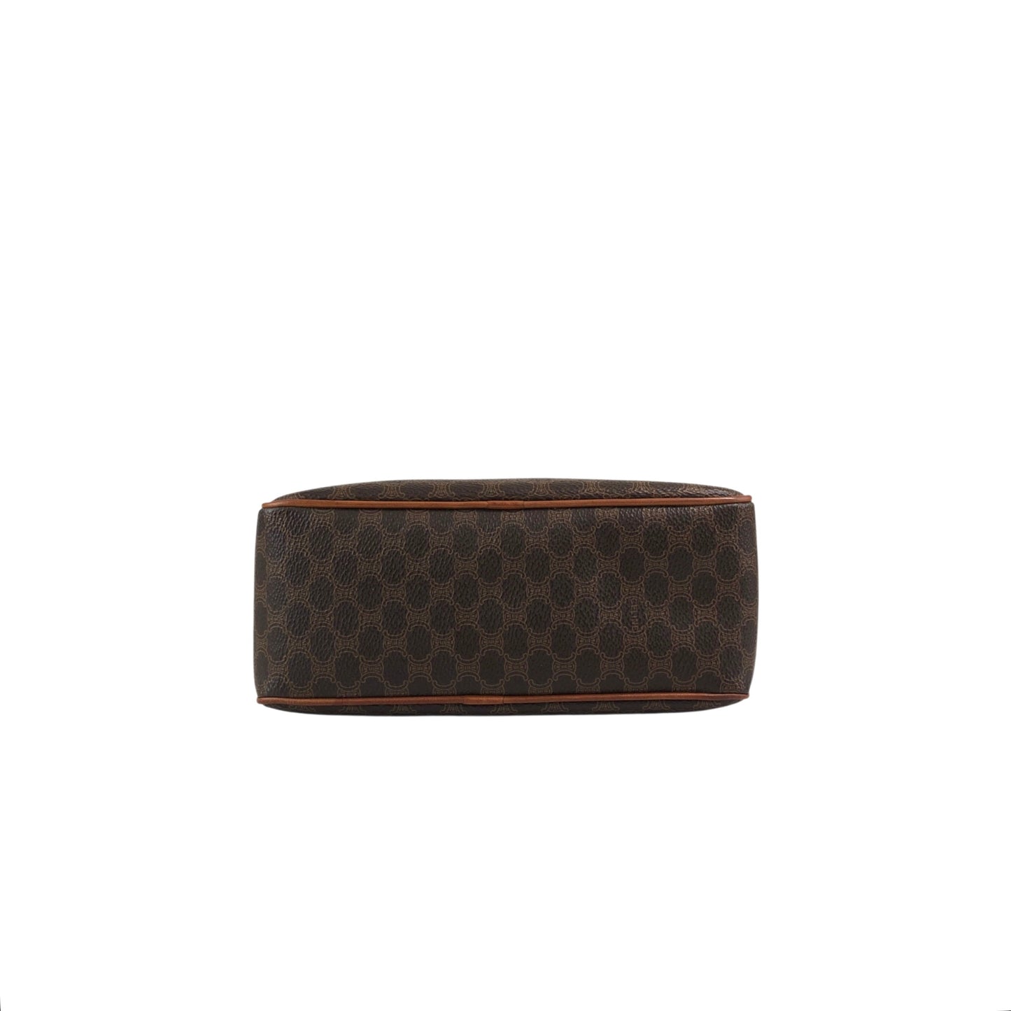 CELINE Macadam Shoulder bag Brown Vintage 6yth7d