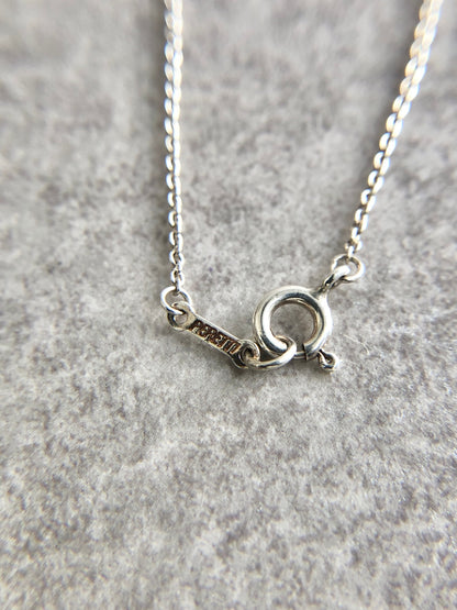 Tiffany & Co. SILVER925 Necklace Silver Vintage c35nbw