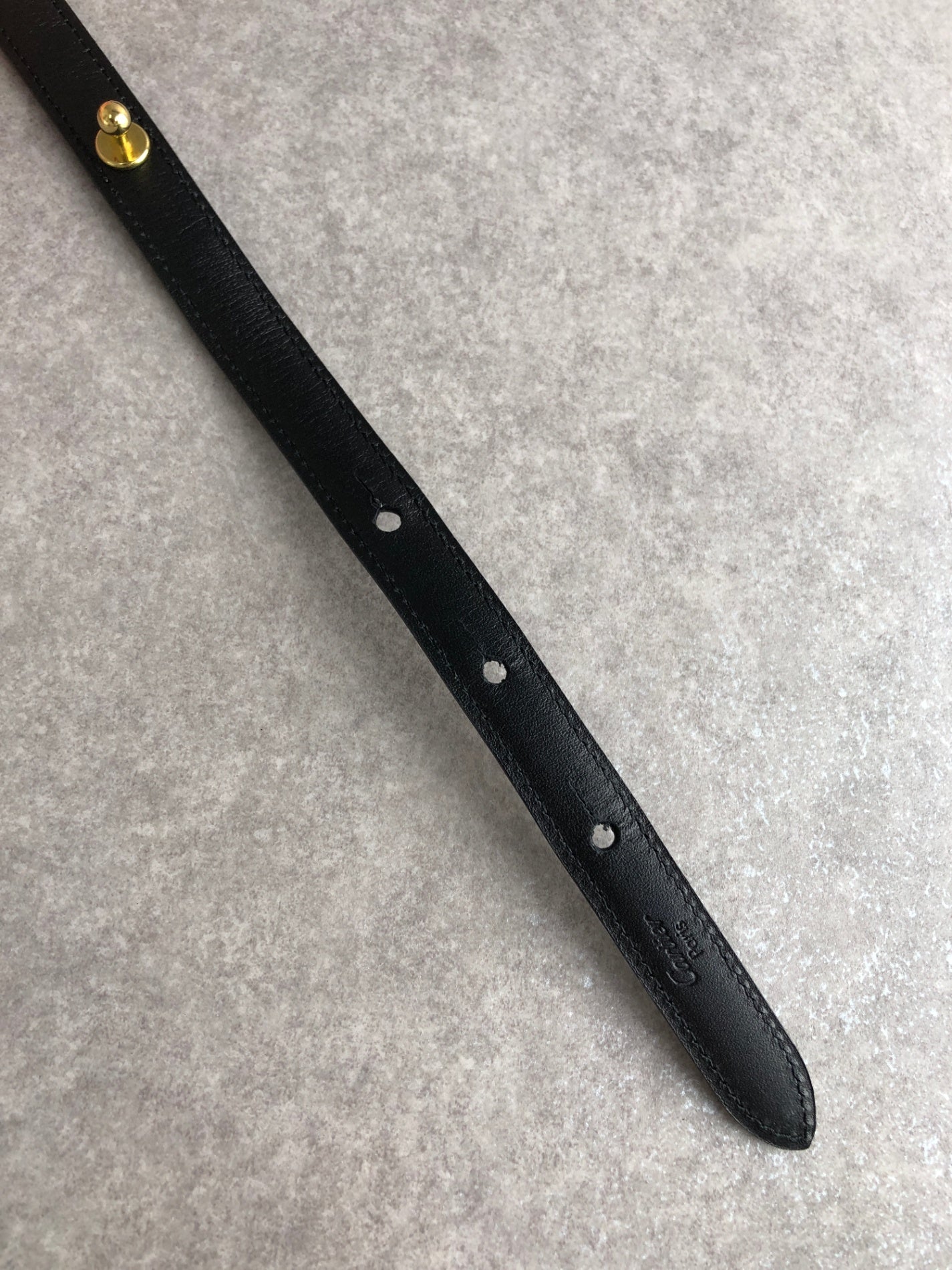 Cartier Belt Black Vintage ieh2c2