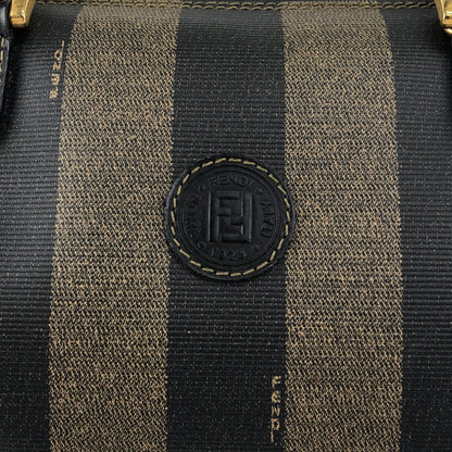 FENDI Pecan Two-way Small Boston bag Shoulder bag Brown Vintage ntzyuv