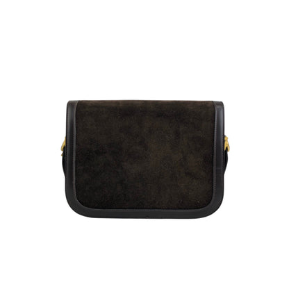 CELINE Horse Carriage Shoulder bag Brown Vintage 8kncfy