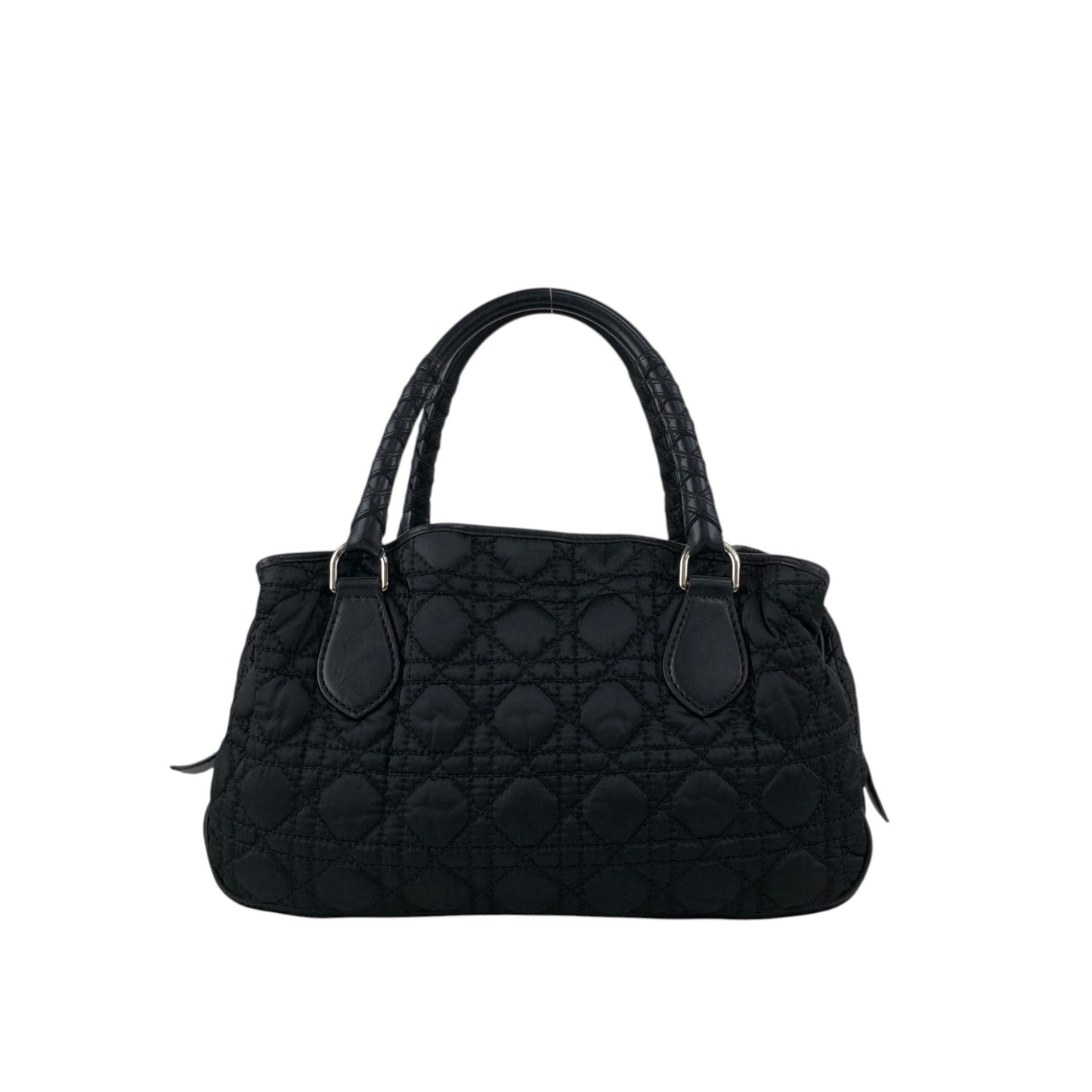 Christian Dior Charm Handbag Black Vintage ks7pis