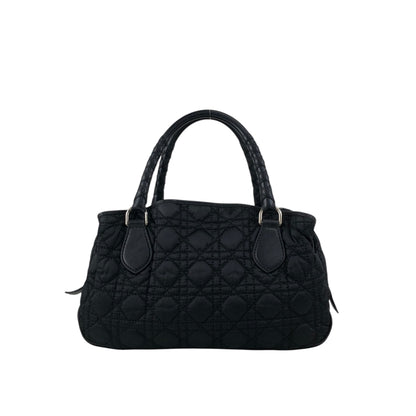 Christian Dior Charm Handbag Black Vintage ks7pis