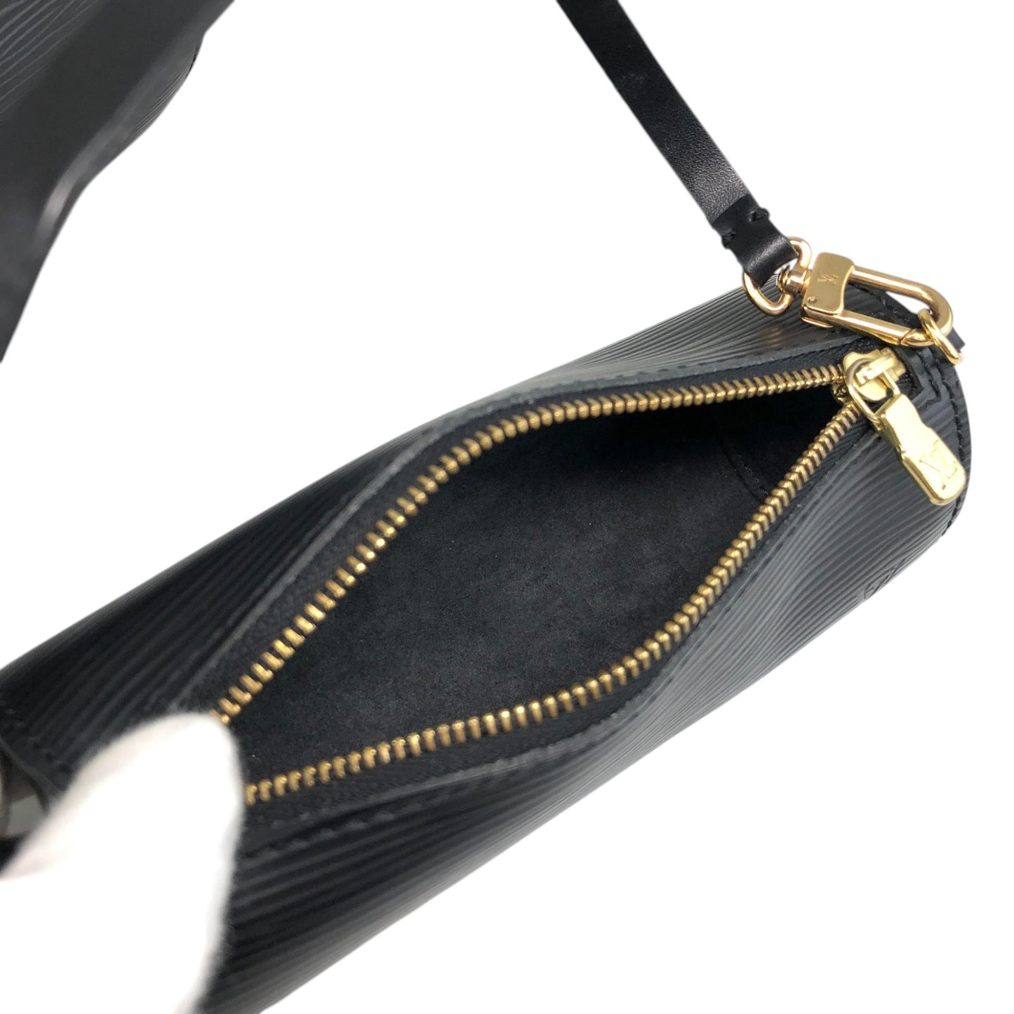 LOUIS VUITTON Epi Handbag Totebag Black M52222 Vintage uxxrki