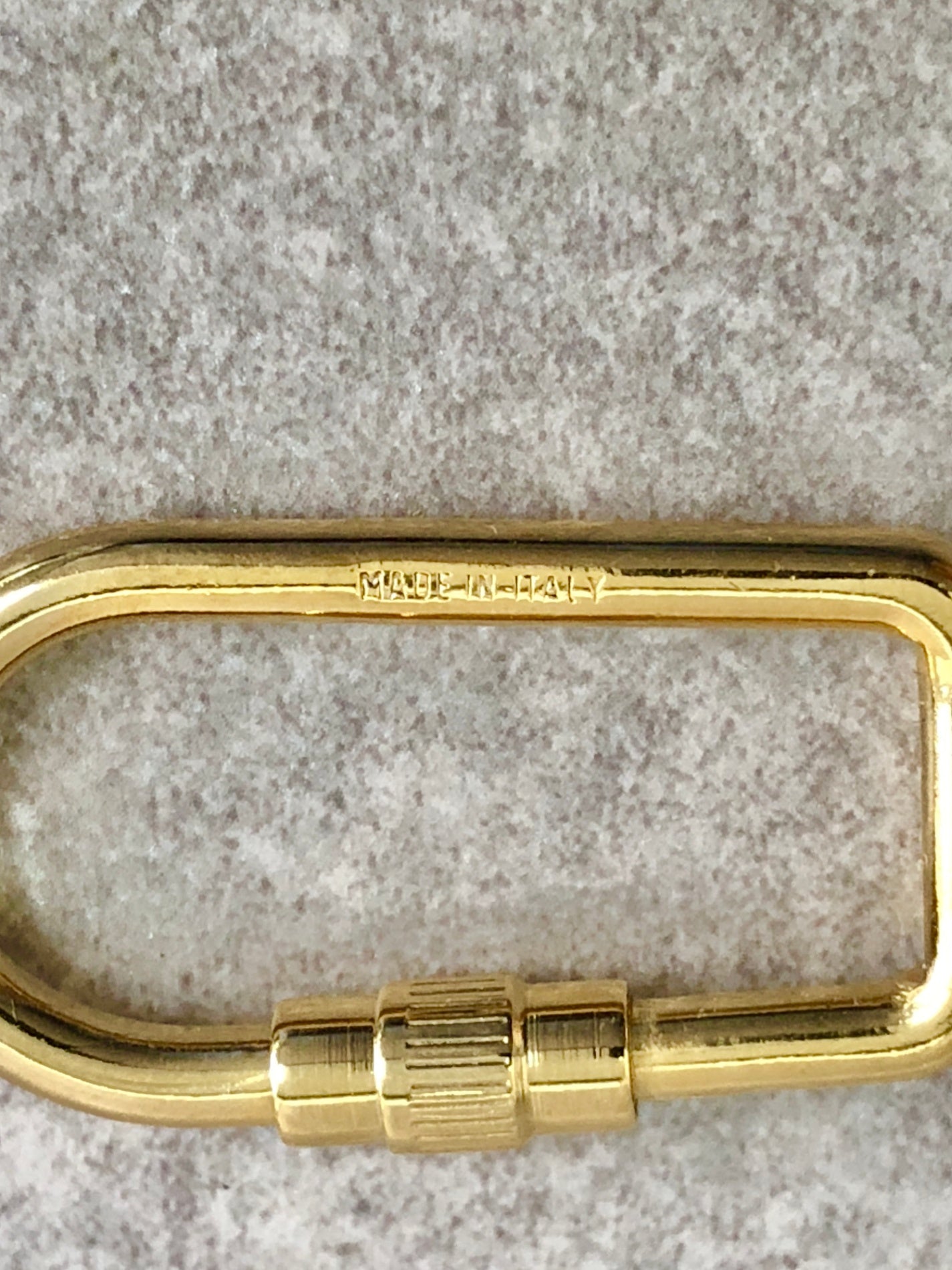 CELINE Triomphe Charm Gold Vintage texfpd