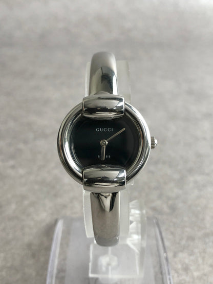 GUCCI Watch Silver 1400ＬVintage 2ky8ci