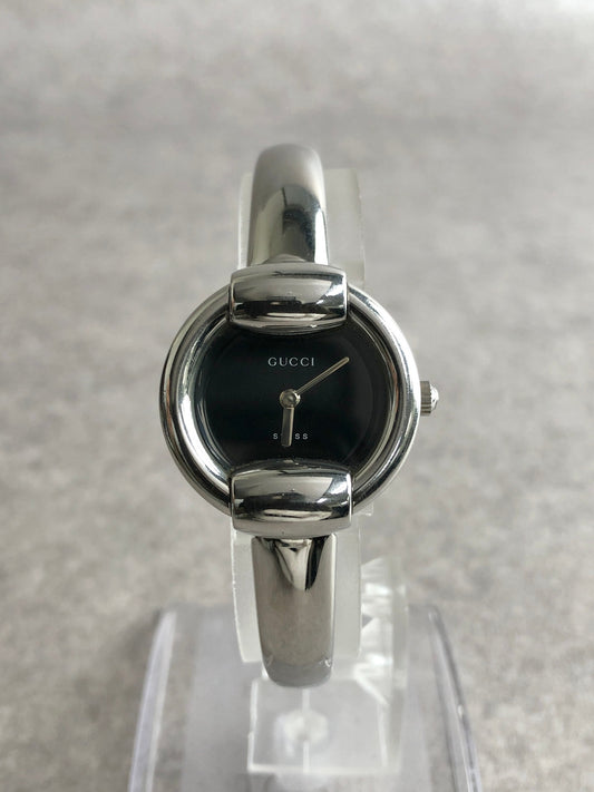 GUCCI Watch Silver 1400ＬVintage 2ky8ci