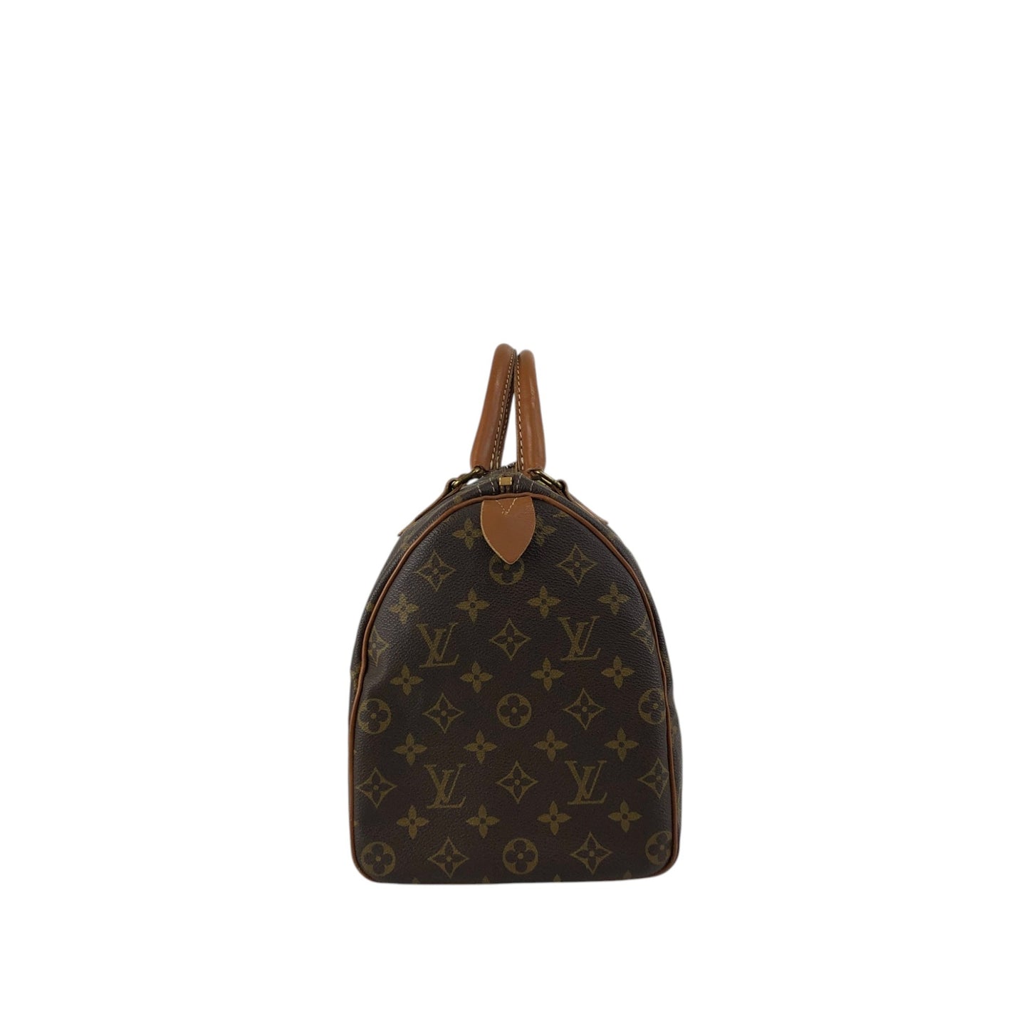 LOUIS VUITTON Monogram Speedy35 Handbag Boston bag Brown Vintage M41526 y3e6fb