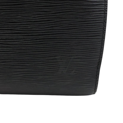 LOUIS VUITTON Epi Handbag Black Vintage dfb7ei