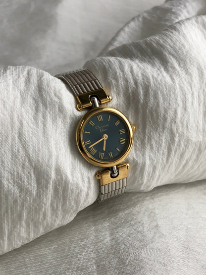 Christian Dior Watch Silver 3025 Vintage a7352t