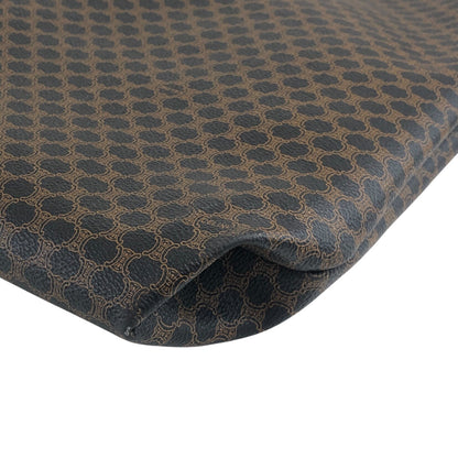 CELINE Macadam Blason Shoulder bag Totebag Black Vintage 27dcdm