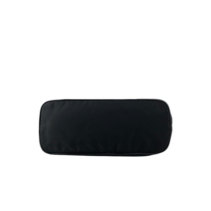 PRADA Tessuto Triangle Logo Drawstring Handbag Totebag Black Vintage 8y7i6t