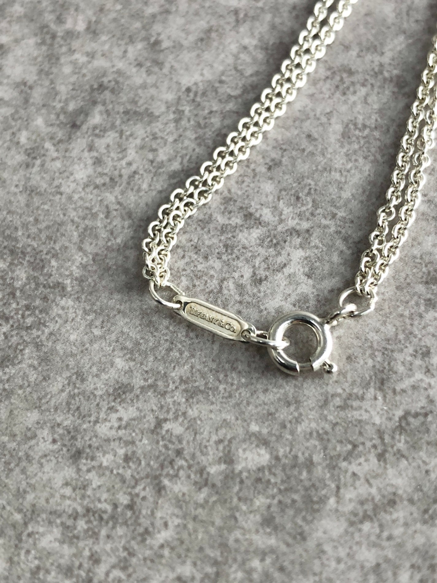 Tiffany & Co. SILVER925 Necklace Silver Vintage 5z3ygx