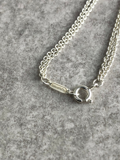Tiffany & Co. SILVER925 Necklace Silver Vintage 5z3ygx