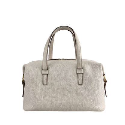 LOEWE Logo Handbag Ivory Vintage caebiw