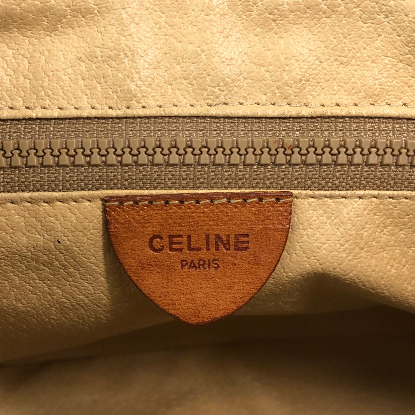 CELINE Macadam Horse Bit Shoulder bag Brown Vintage 7izj8d