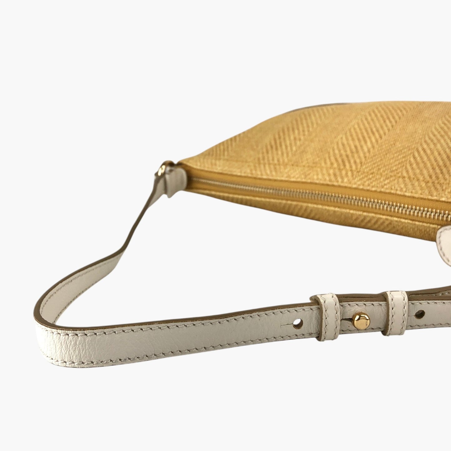 Salvatore Ferragamo Shoulder bag Beige AU-21 D035 Vintage mc74rn