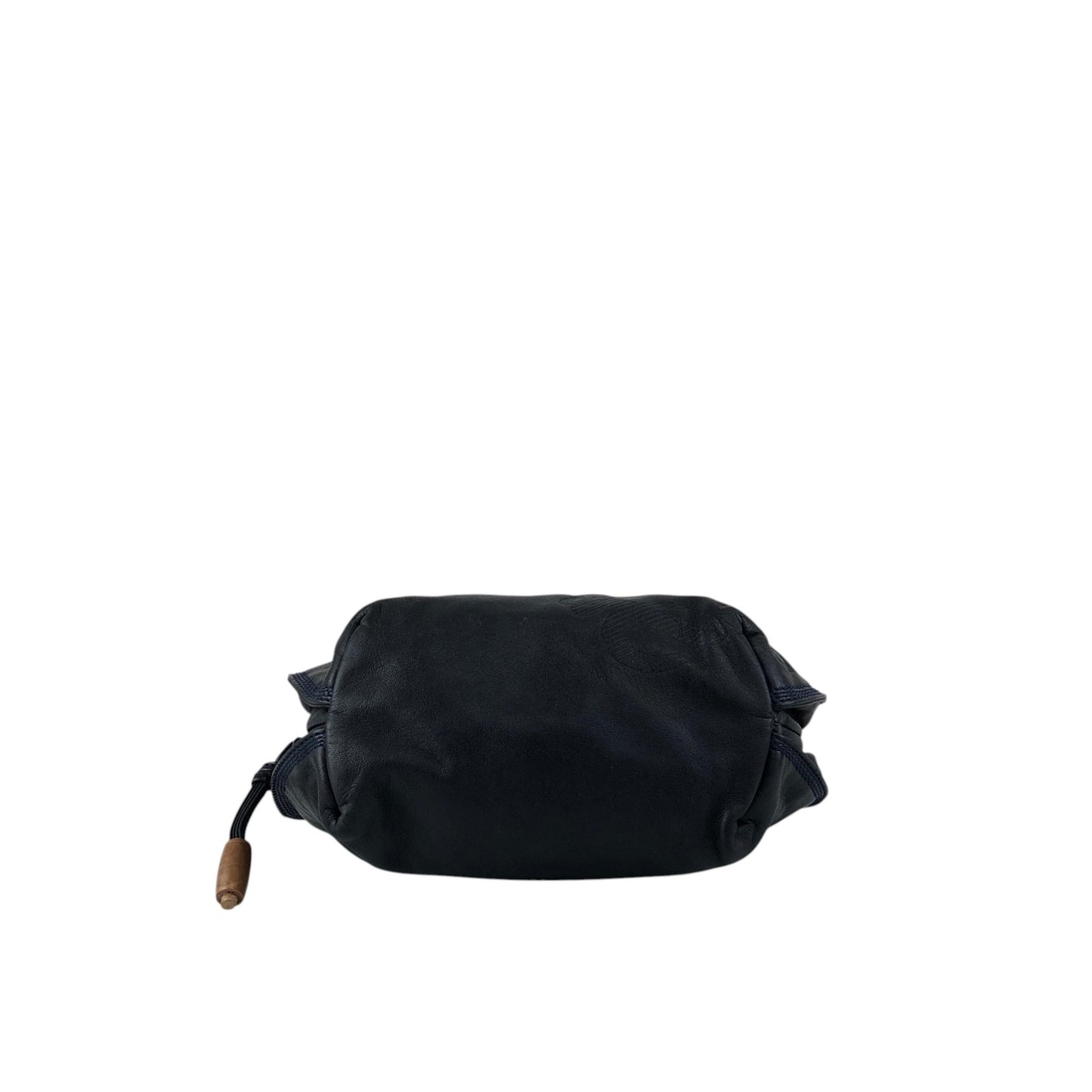 LOEWE Anagram Handbag Black Vintage atujby