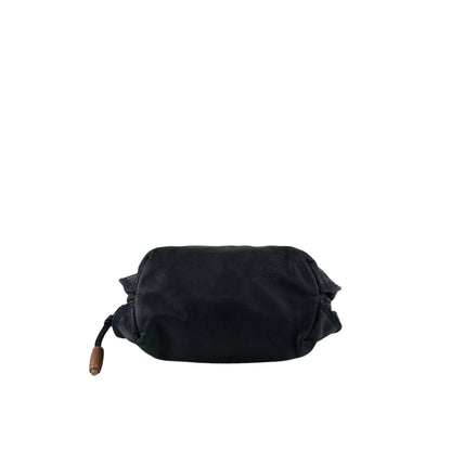 LOEWE Anagram Handbag Black Vintage atujby