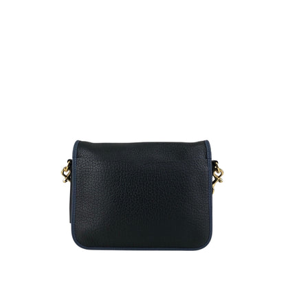 LOEWE Anagram Shoulder bag Navy×Black Vintage r7bby7