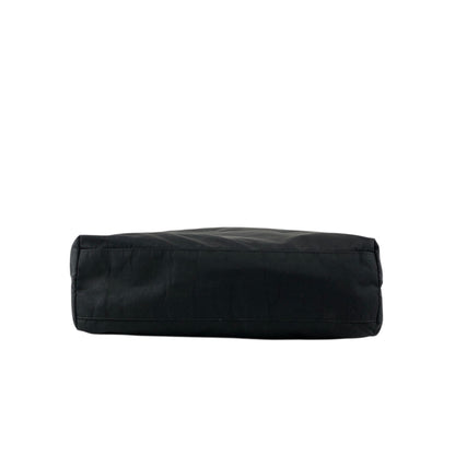 PRADA Tessuto Triangle Logo Totebag Black Vintage znncse