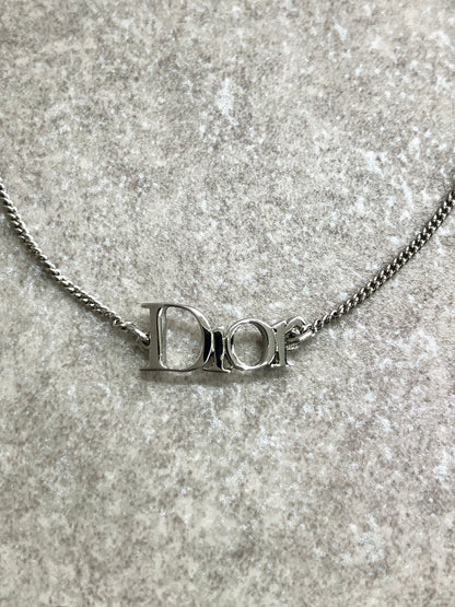 Christian Dior CD Logo Bracelet Silver Vintage hegvaf