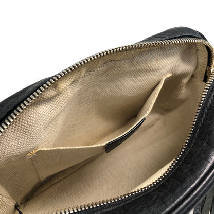 GUCCI Interlocking Tassel Crossbody Shoulder bag Black Vintage svpa7z