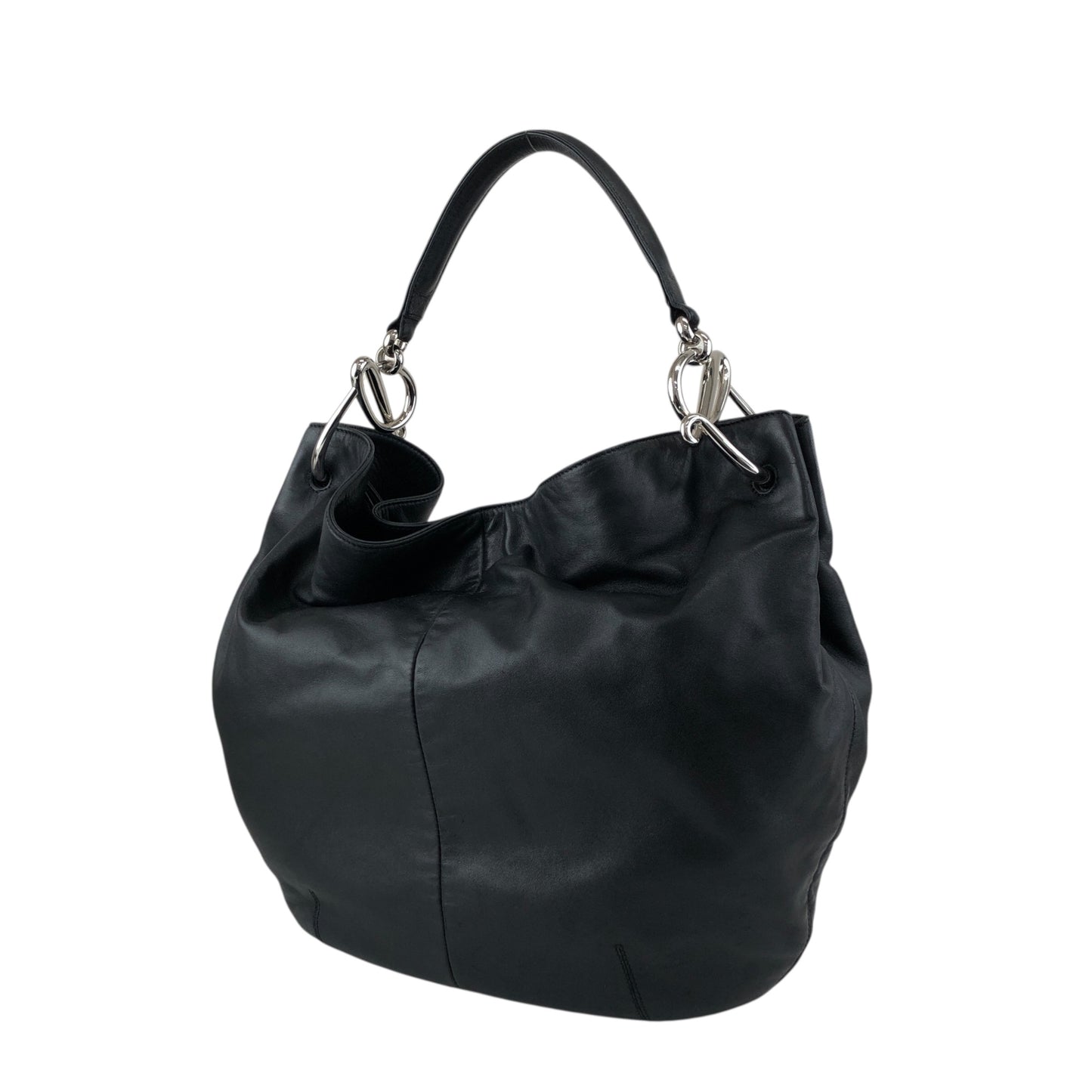 LOEWE Shoulder bag Hobobag Black Vintage a5i6ns