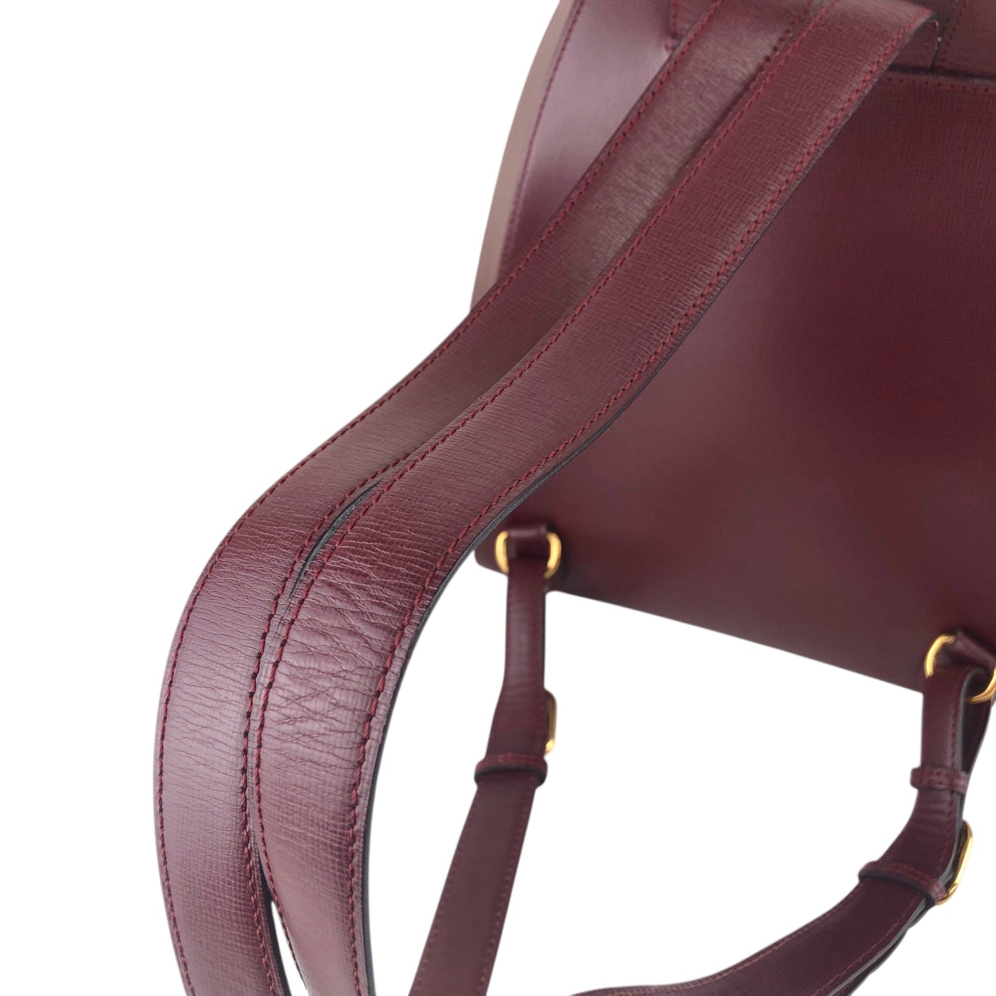 Cartier Turn Lock Backpack Bordeaux Vintage bzjsdj