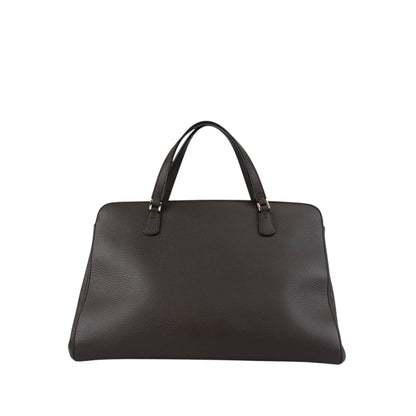 GUCCI Interlocking Two-way Handbag Shoulder bag Brown Vintage 8v35mj