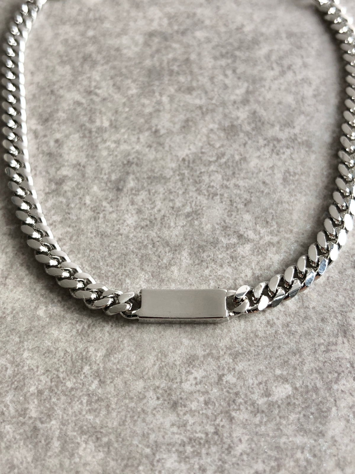 Christian Dior Logo Motif Bracelet Silver Vintage kwbdp7