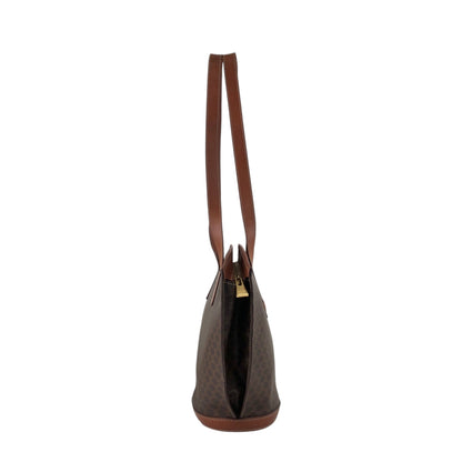 CELINE Macadam Blason Totebag Brown Vintage g7dsz6