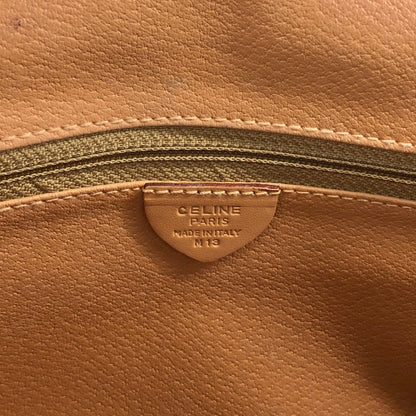 CELINE Macadam Blason Shoulder bag Brown Vintage u4f8bi