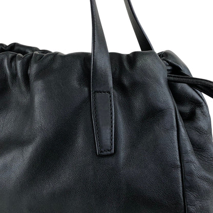 LOEWE Anagram Totebag Black Vintage ztwujd