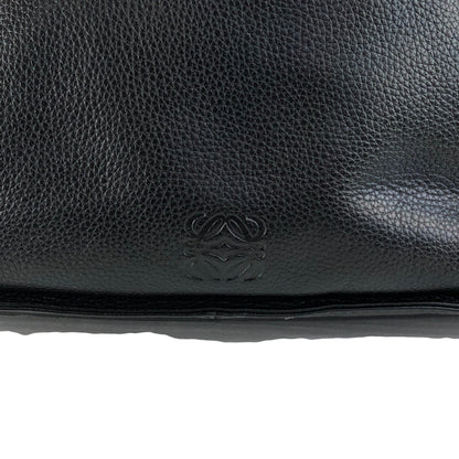 LOEWE Anagram Drawstring Shoulder bag Black Vintage t3naju