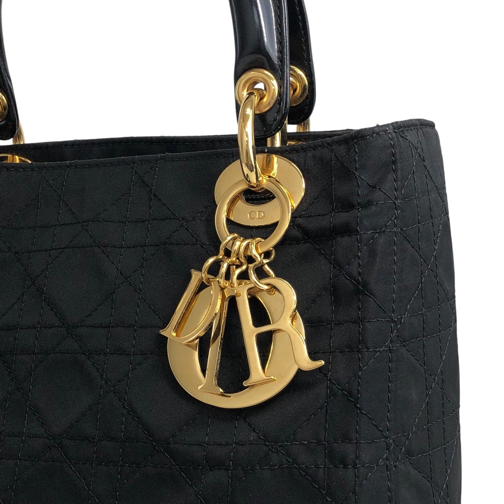 Christian Dior Cannage Charm Two-way Handbag Shoulder bag