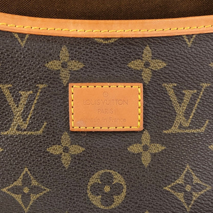 LOUIS VUITTON Monogram Shoulder bag Brown Vintage jer2hr