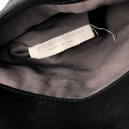 Bottega Veneta Intrecciato Chain Shoulder bag Black Vintage kgc2x6