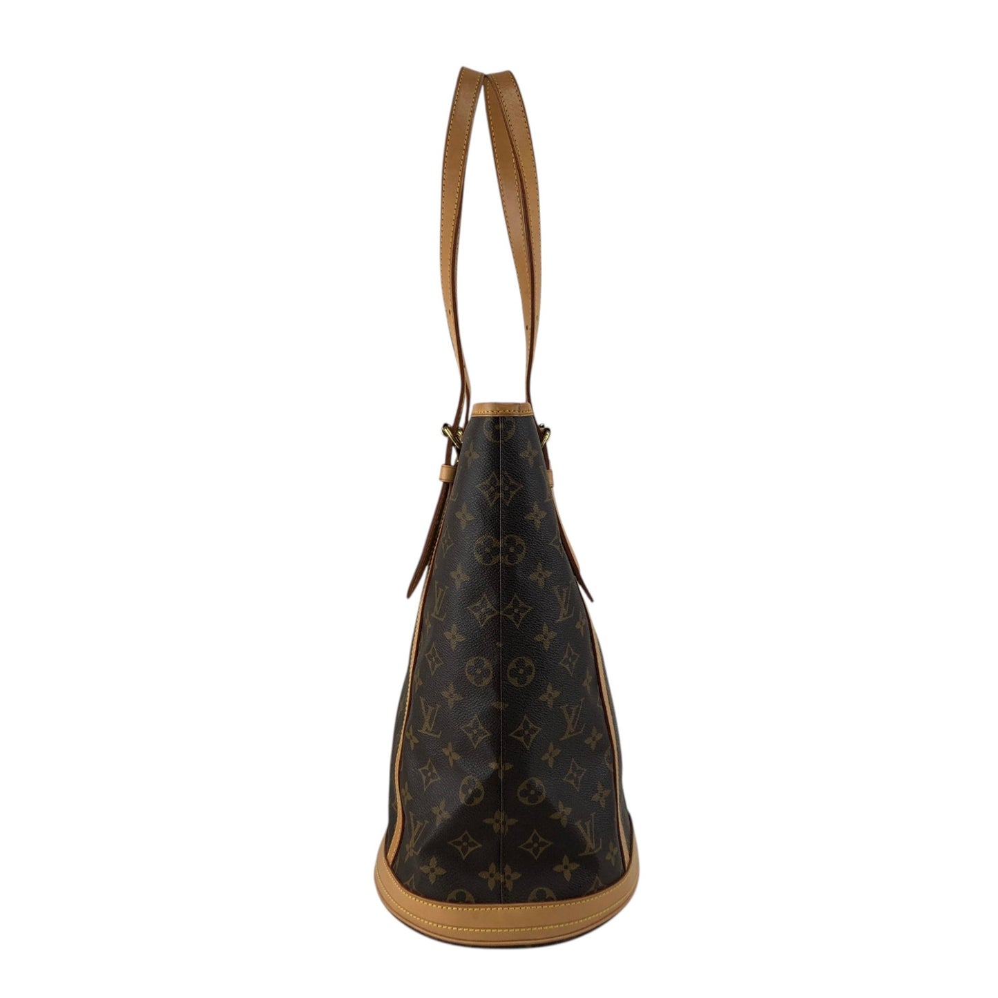 LOUIS VUITTON Monogram Totebag Brown Vintage nh8c8s