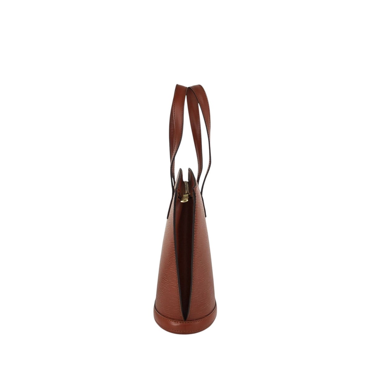 LOUIS VUITTON Epi Handbag Brown Vintage 3yuvfz