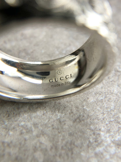 GUCCI SILVER925 Ring Silver Vintage ejgkfm