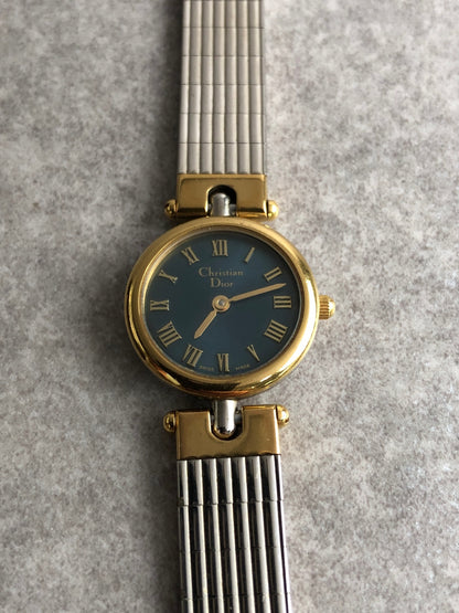 Christian Dior Watch Silver 3025 Vintage a7352t